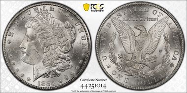 1884-CC $1 MS63
