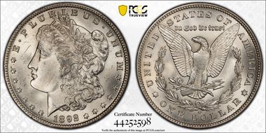 1892-O $1 MS64
