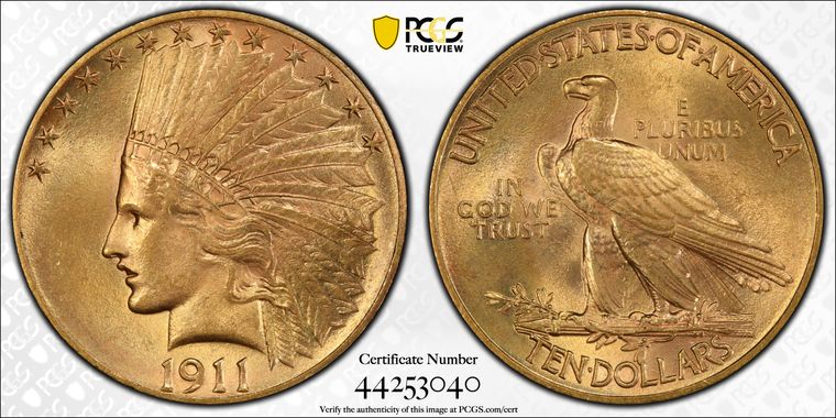 Cert 44253040 - Coin Image