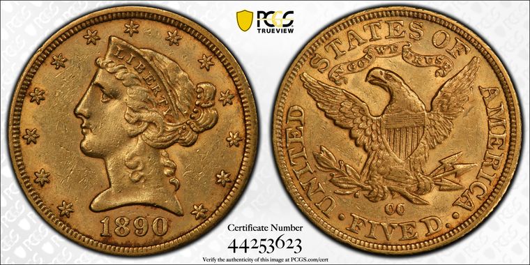 Cert 44253623 - Coin Image