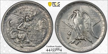 1934 50C Texas MS63