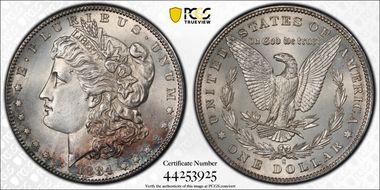 1884-S $1 MS63+