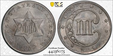 1852 3CS MS63