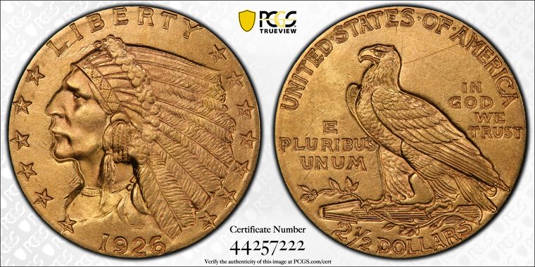 Cert 44257222 - Coin Image