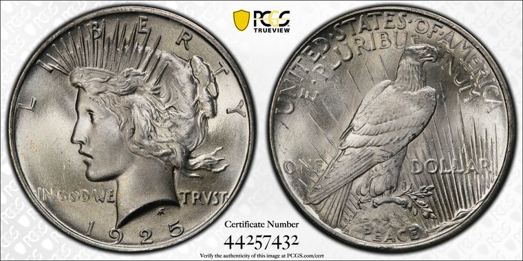 Cert 44257432 - Coin Image