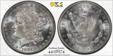 1904-O $1 MS67
