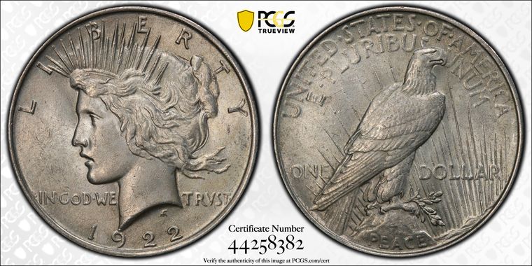 Cert 44258382 - Coin Image