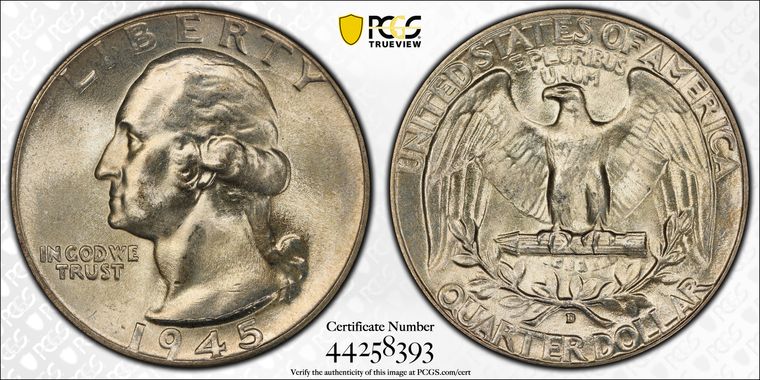 Cert 44258393 - Coin Image