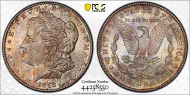 1878-S $1 MS64