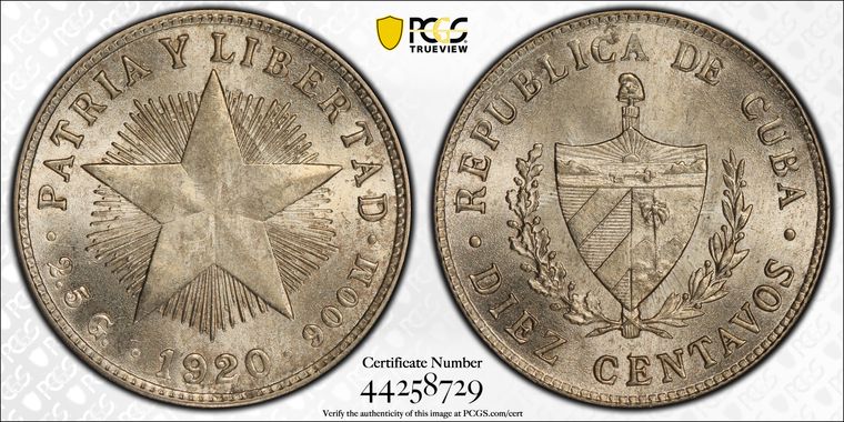 Cert 44258729 - Coin Image