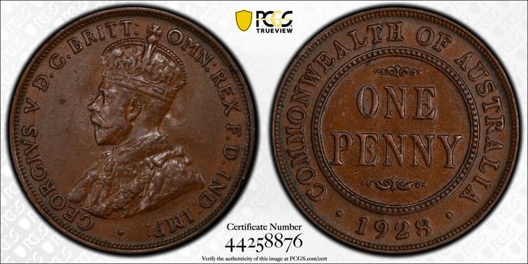 Cert 44258876 - Coin Image