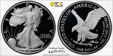 2021-S $1 Silver Eagle - Type 2 PR70DCAM