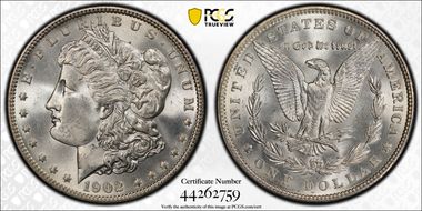 1902 $1 MS65