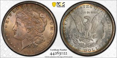 1884 $1 MS64