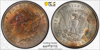 1883 $1 MS64