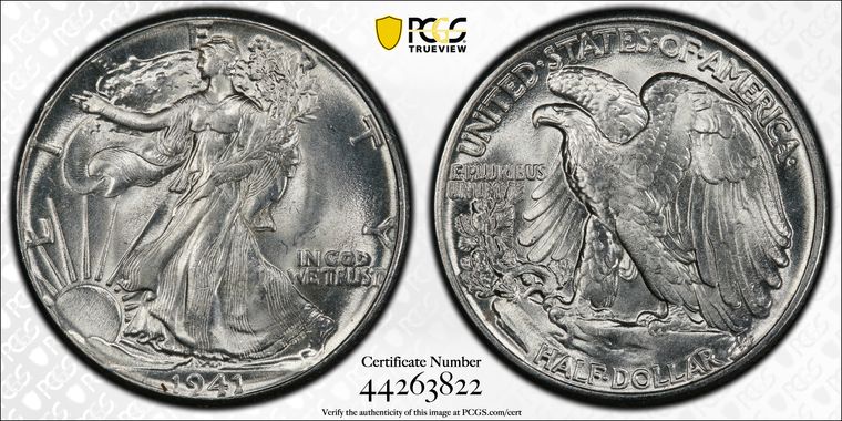 Cert 44263822 - Coin Image