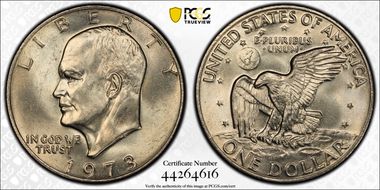 1973 $1 MS65