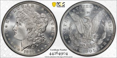 1885 $1 MS67
