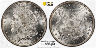 1888-S $1 MS62