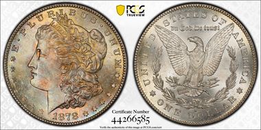 1878-S $1 MS66