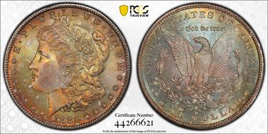 1880-S $1 MS67+