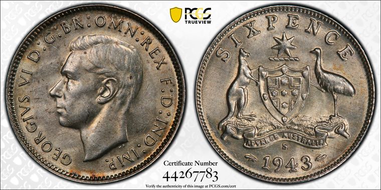 Cert 44267783 - Coin Image