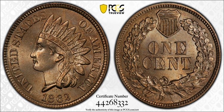 Cert 44268332 - Coin Image