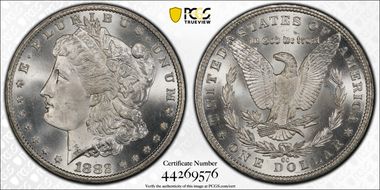 1882-CC $1 MS66