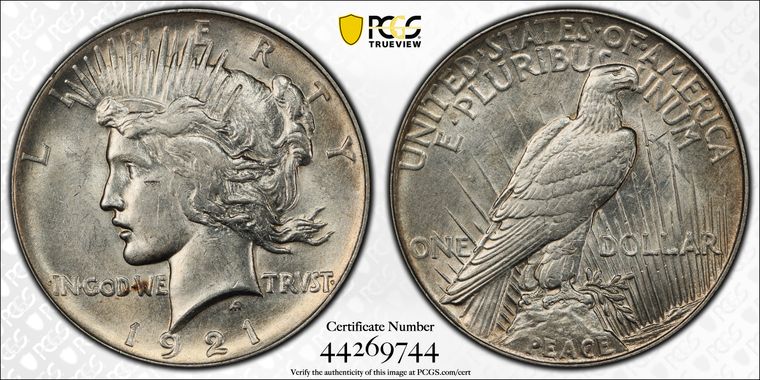 Cert 44269744 - Coin Image