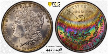 1884-O $1 MS65+