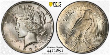 1923 $1 MS65