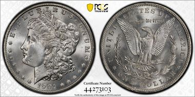 1901-O $1 MS66+