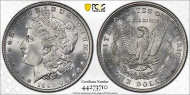 1896 $1 MS65+