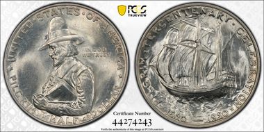 1920 50C Pilgrim MS64