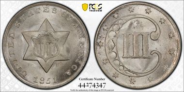 1851 3CS MS67