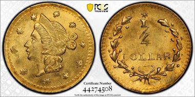 (1853) G25C BG-206 MS65