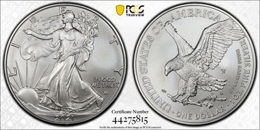 2021-W $1 Burnished Silver Eagle-Type 2 SP70