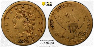1838 $2.50 G4