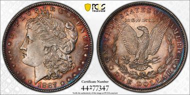 1887 $1 MS64