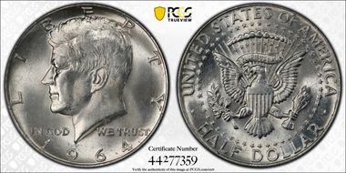 1964 50C DDO, FS-102 MS65