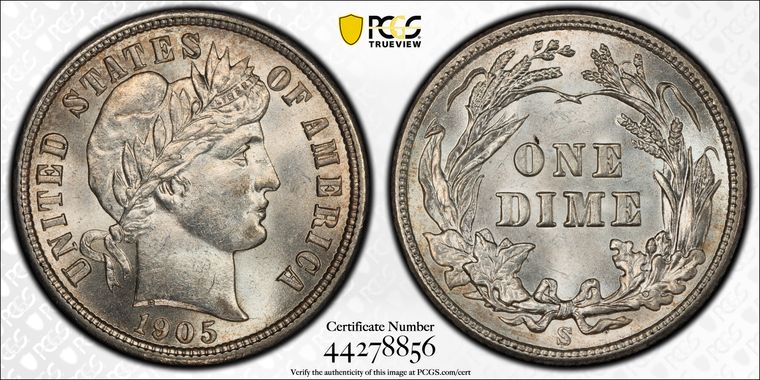 Cert 44278856 - Coin Image