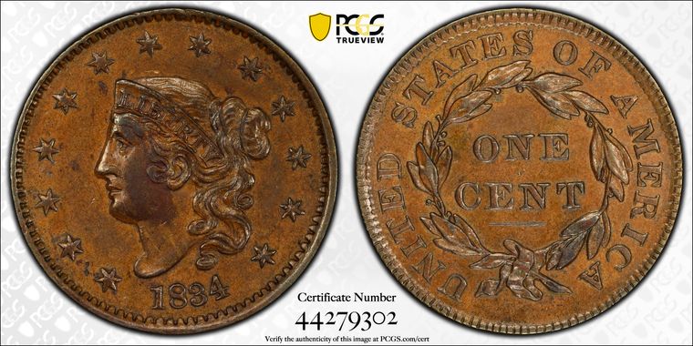 Cert 44279302 - Coin Image