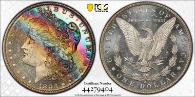 1883-O $1 MS63+
