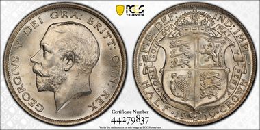 1919 1/2 Cr S-4011 MS64