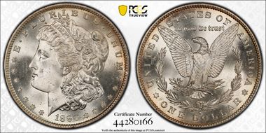 1890-S $1 MS66