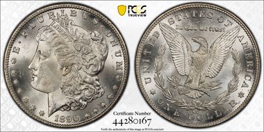 1890-CC $1 MS65