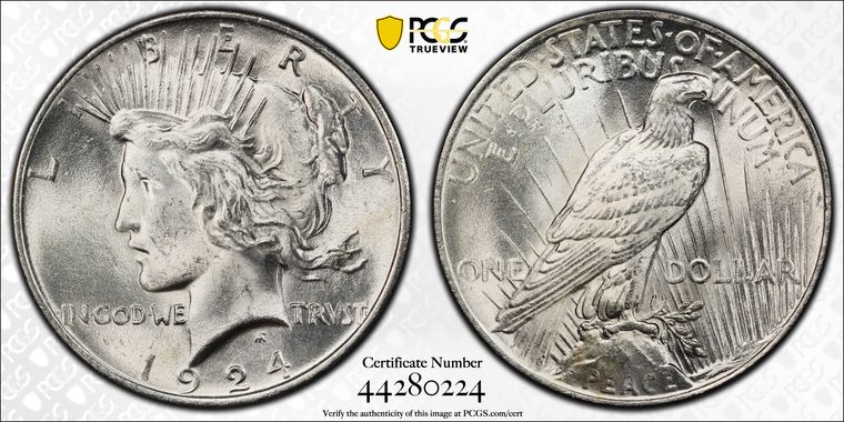 Cert 44280224 - Coin Image