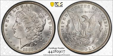 1885-O $1 MS63+ 