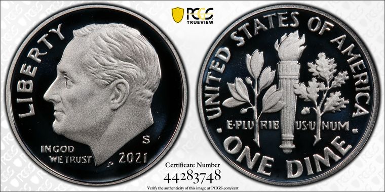 Cert 44283748 - Coin Image