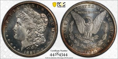 1887-S $1 MS66